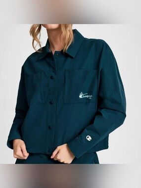 Champion Women's Deep Teal Utility Activewear Jacket